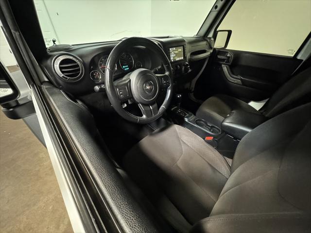 used 2017 Jeep Wrangler Unlimited car, priced at $22,370