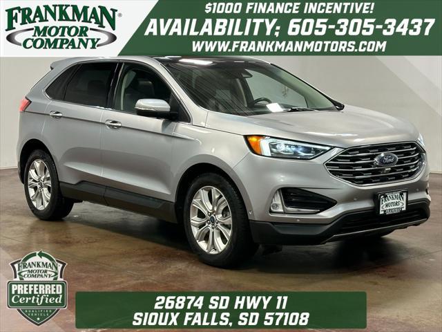 used 2020 Ford Edge car, priced at $21,947