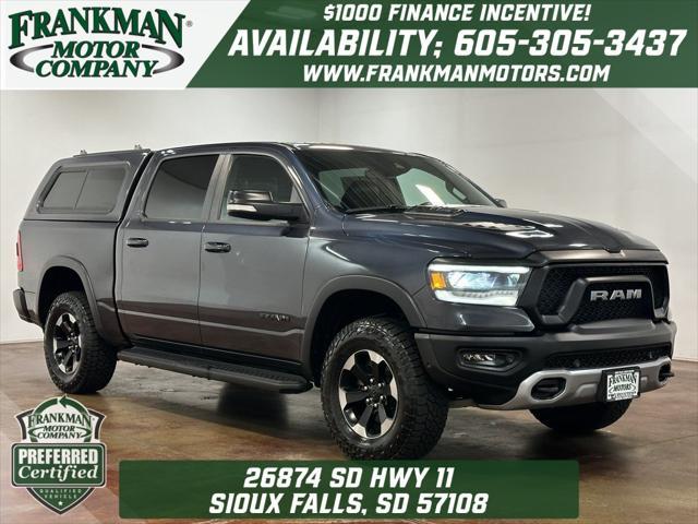 used 2021 Ram 1500 car, priced at $37,650