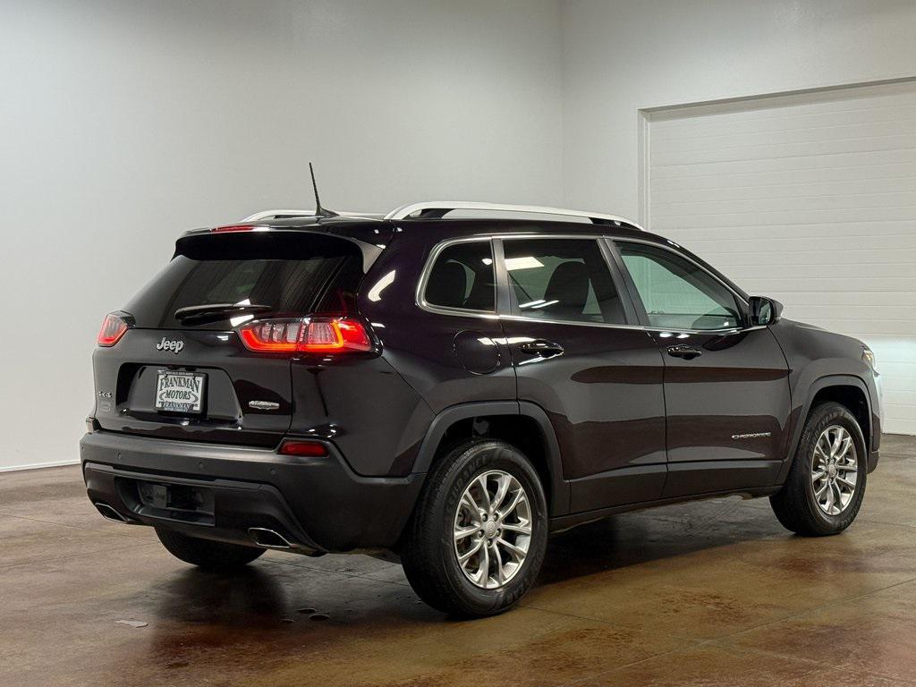 used 2021 Jeep Cherokee car, priced at $20,027