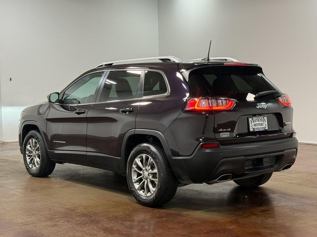 used 2021 Jeep Cherokee car, priced at $20,027