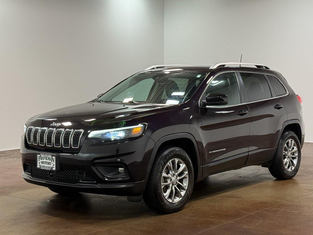 used 2021 Jeep Cherokee car, priced at $20,027