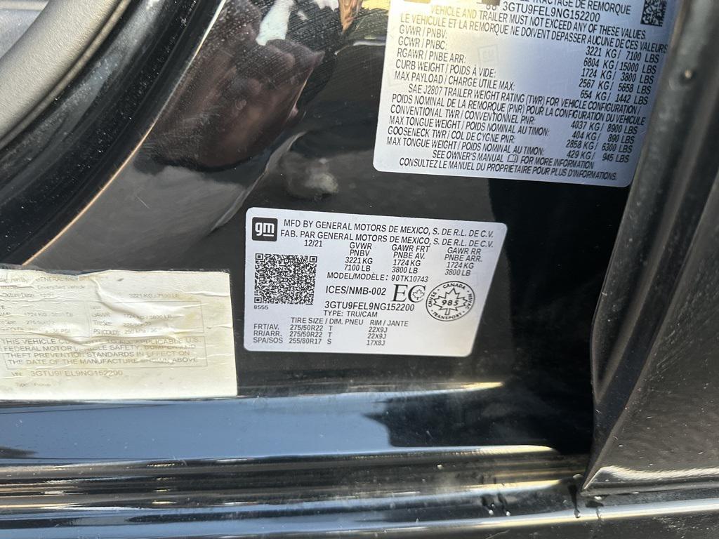 used 2022 GMC Sierra 1500 car, priced at $46,412