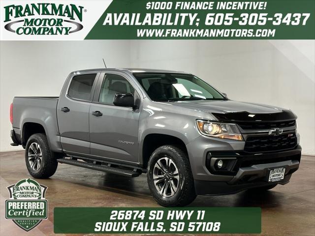 used 2021 Chevrolet Colorado car, priced at $32,061