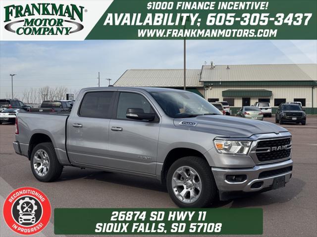 used 2022 Ram 1500 car, priced at $34,832