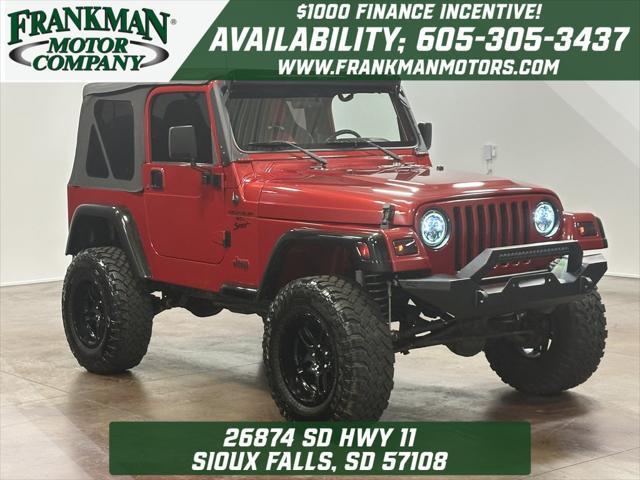 used 1999 Jeep Wrangler car, priced at $21,988