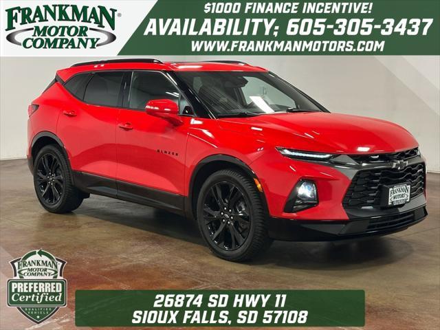 used 2021 Chevrolet Blazer car, priced at $33,311