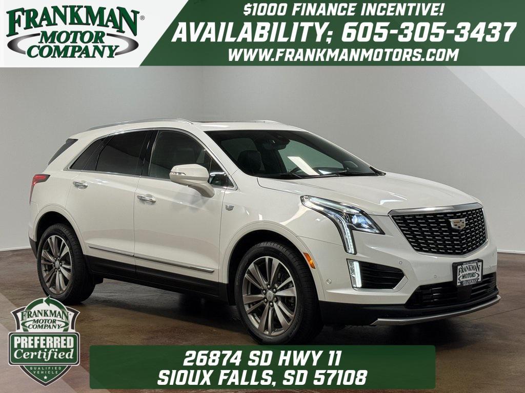 used 2021 Cadillac XT5 car, priced at $28,560