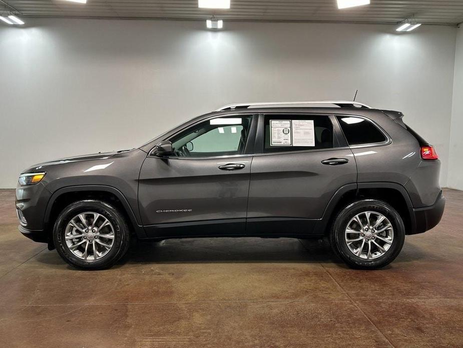 used 2021 Jeep Cherokee car, priced at $26,422