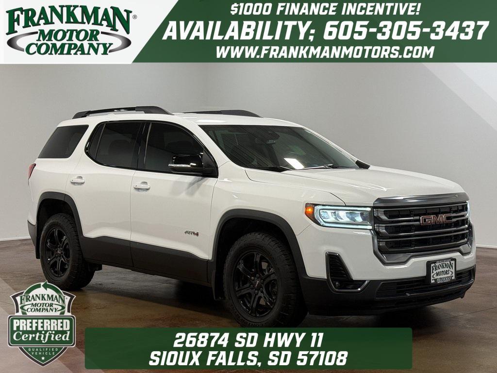used 2023 GMC Acadia car, priced at $36,633