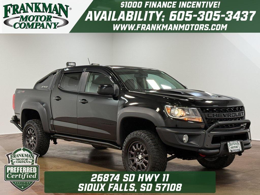 used 2021 Chevrolet Colorado car, priced at $36,000