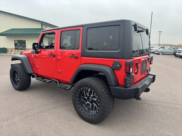 used 2017 Jeep Wrangler Unlimited car, priced at $24,487