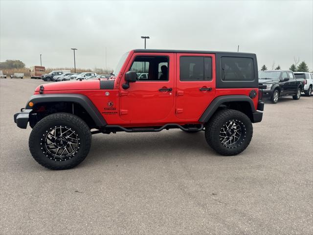 used 2017 Jeep Wrangler Unlimited car, priced at $24,487