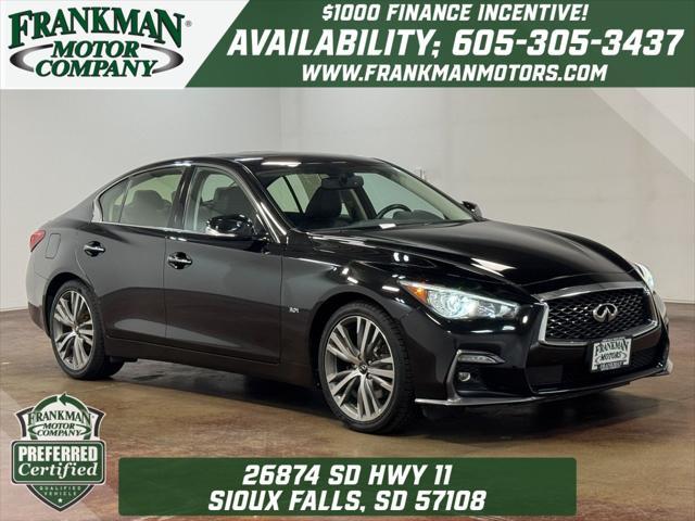 used 2019 INFINITI Q50 car, priced at $25,868