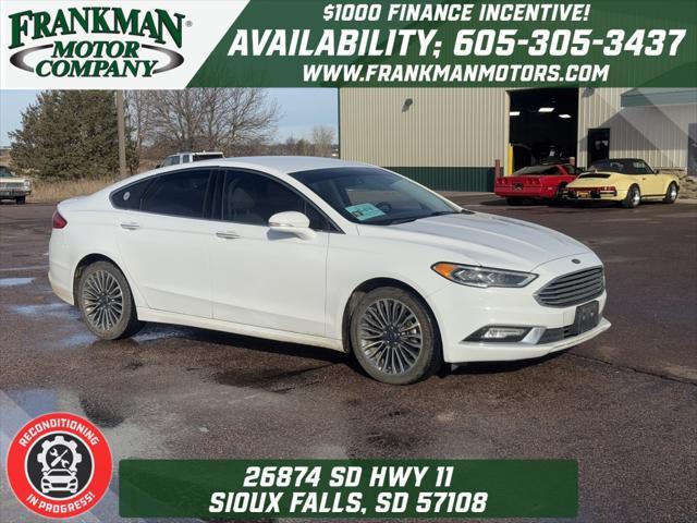 used 2017 Ford Fusion car, priced at $12,335