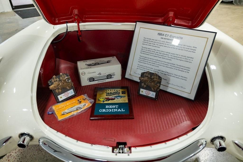 used 1954 Chevrolet Corvette car, priced at $76,000