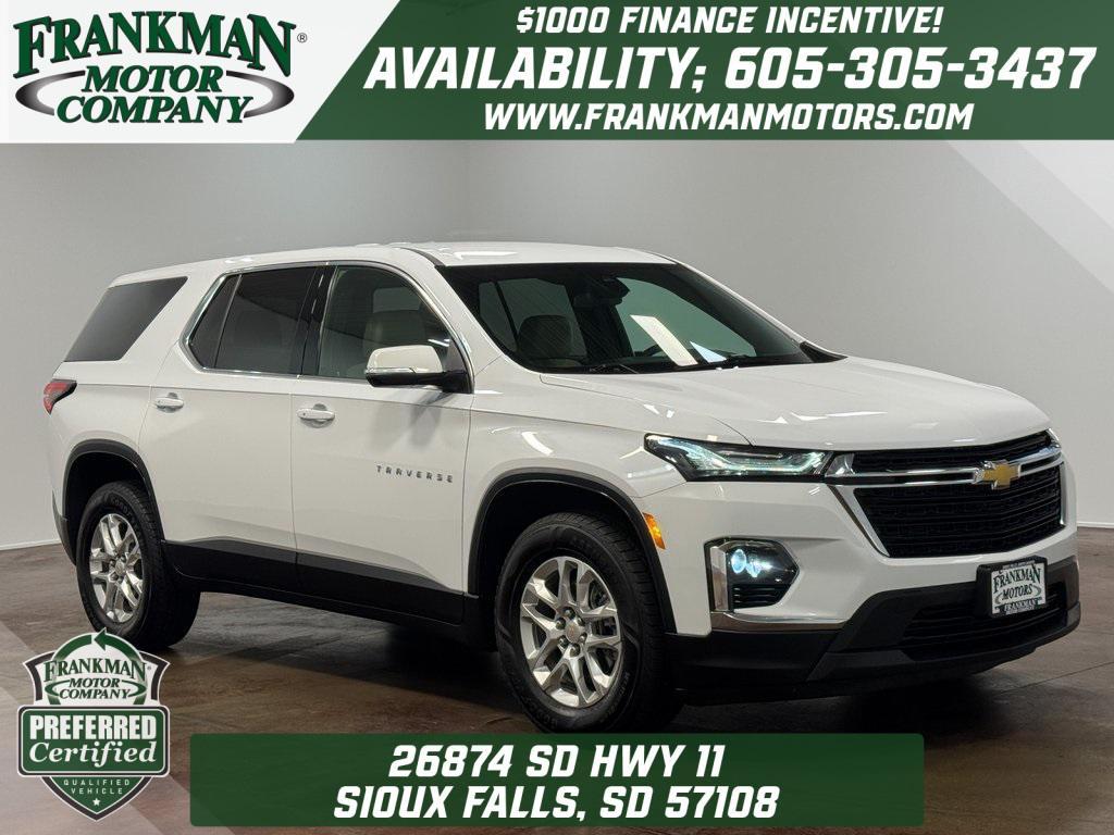 used 2023 Chevrolet Traverse car, priced at $25,285