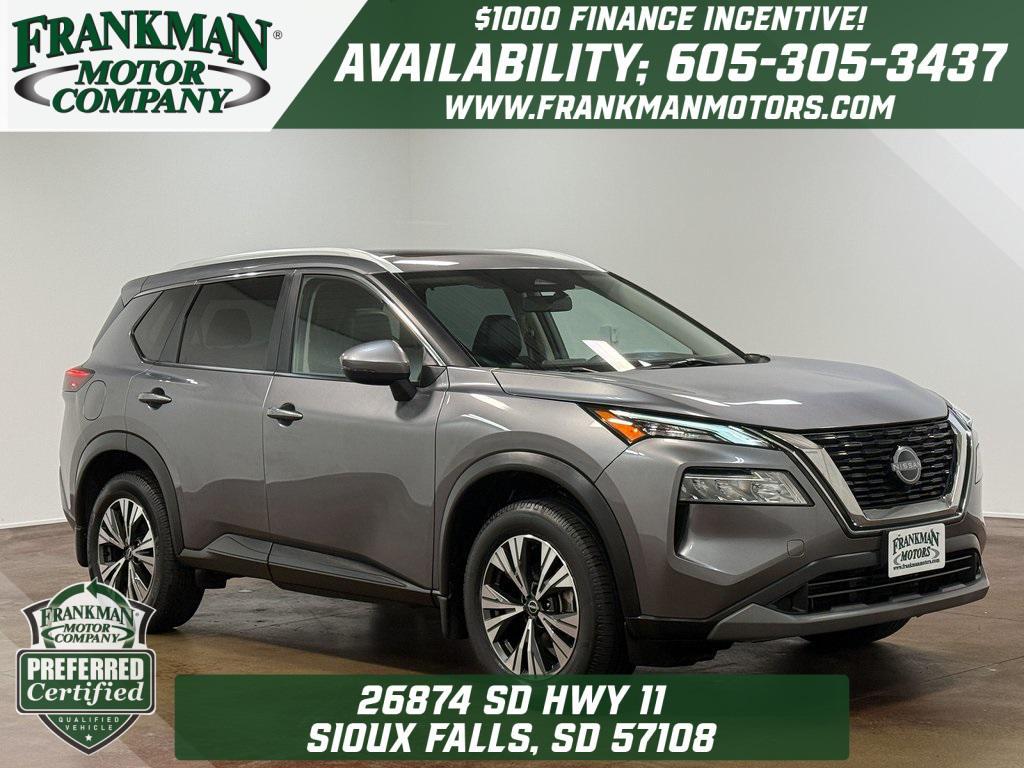 used 2022 Nissan Rogue car, priced at $21,655