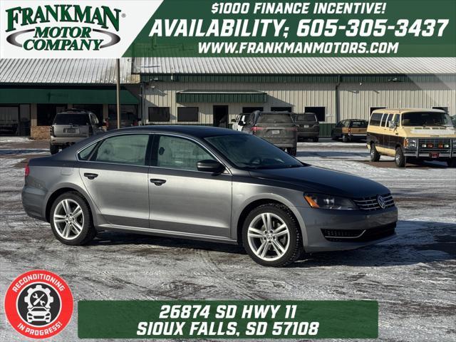 used 2015 Volkswagen Passat car, priced at $11,777