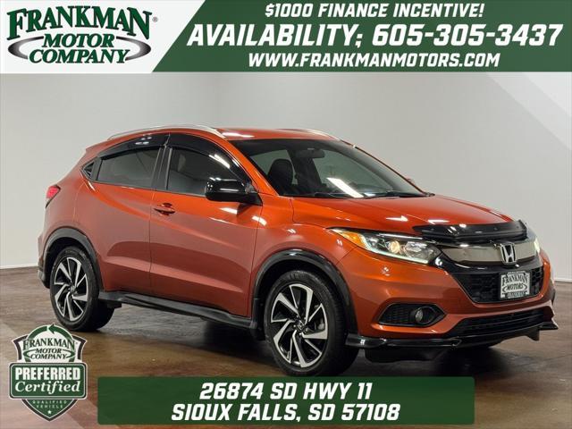 used 2019 Honda HR-V car, priced at $17,556