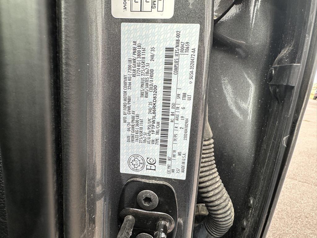 used 2024 Ford F-150 car, priced at $42,533