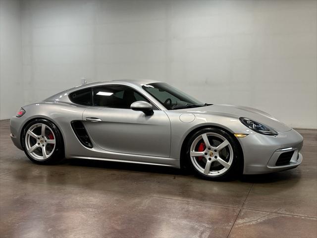 used 2018 Porsche 718 Cayman car, priced at $49,284