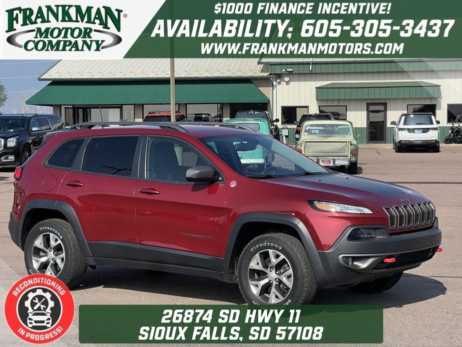 used 2017 Jeep Cherokee car, priced at $23,709