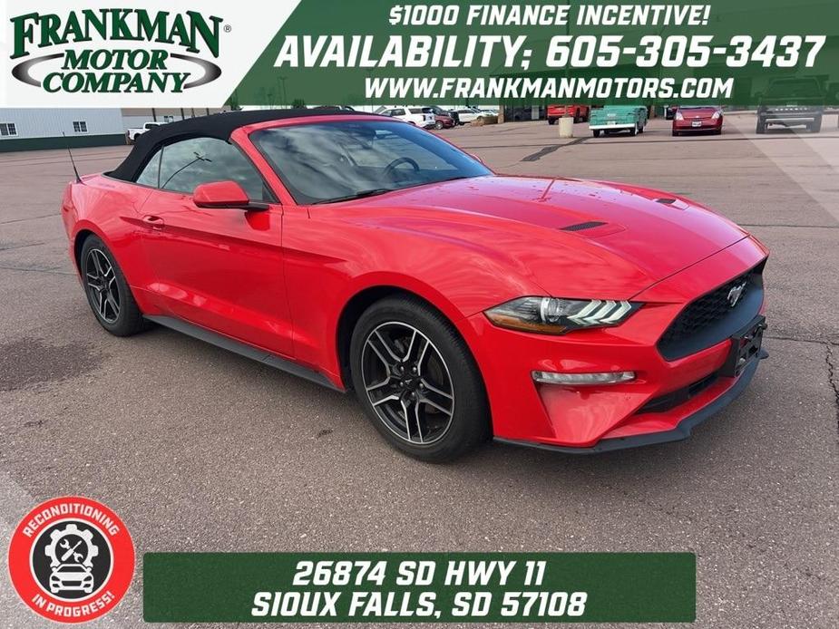 used 2021 Ford Mustang car, priced at $24,357