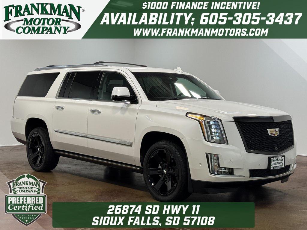 used 2019 Cadillac Escalade ESV car, priced at $43,398