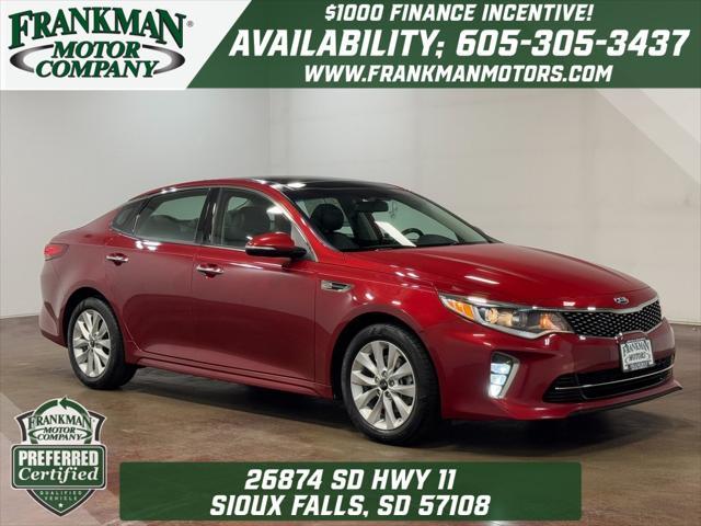 used 2018 Kia Optima car, priced at $16,427