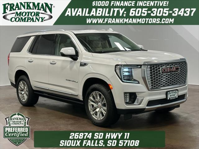 used 2021 GMC Yukon car, priced at $50,508