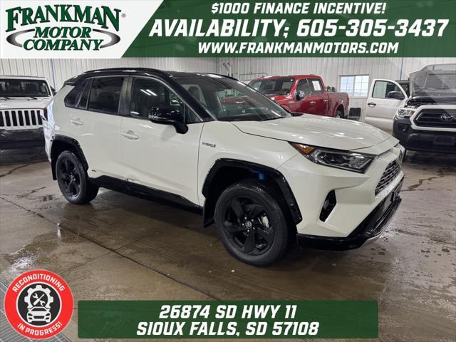 used 2021 Toyota RAV4 Hybrid car, priced at $33,724