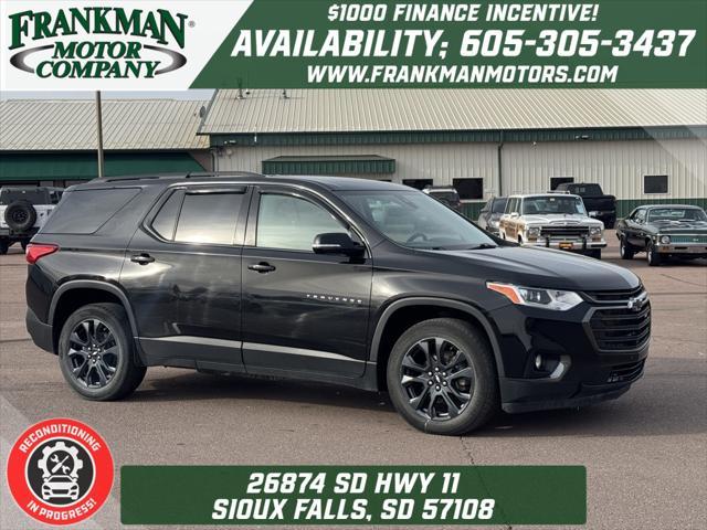 used 2020 Chevrolet Traverse car, priced at $28,679