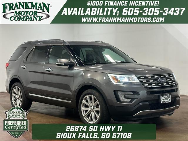 used 2017 Ford Explorer car, priced at $18,482