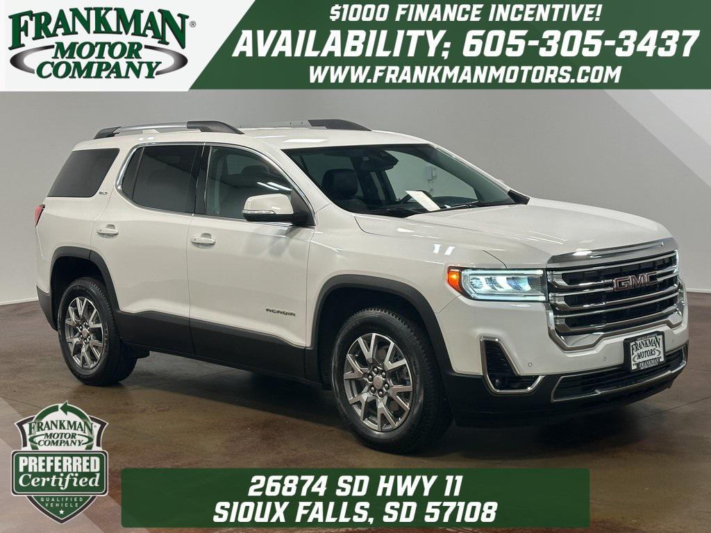 used 2021 GMC Acadia car, priced at $28,522