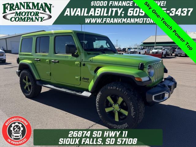 used 2019 Jeep Wrangler Unlimited car, priced at $28,049