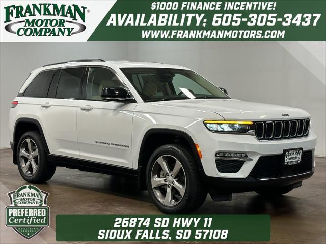 used 2022 Jeep Grand Cherokee car, priced at $35,989