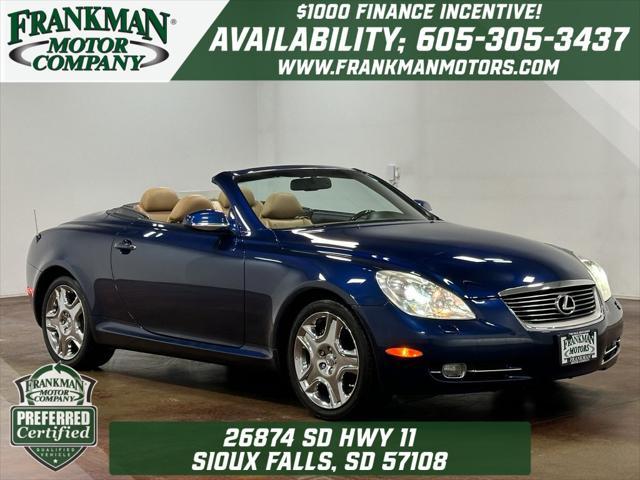 used 2006 Lexus SC 430 car, priced at $17,874