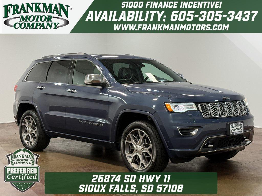 used 2020 Jeep Grand Cherokee car, priced at $22,101