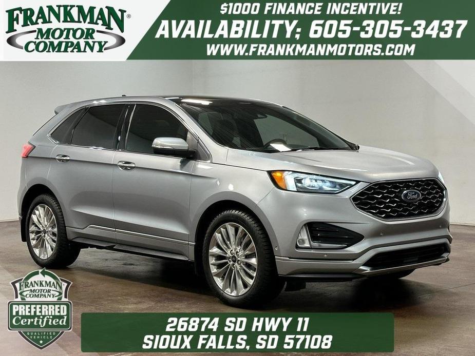 used 2021 Ford Edge car, priced at $24,480