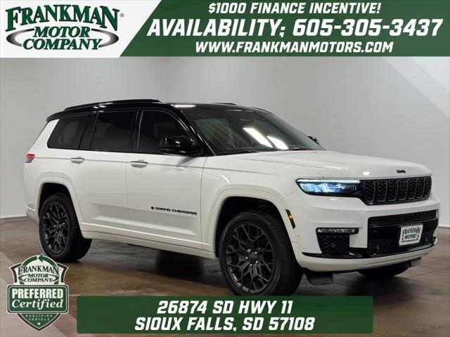 used 2024 Jeep Grand Cherokee L car, priced at $64,863