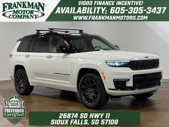 used 2024 Jeep Grand Cherokee L car, priced at $64,863