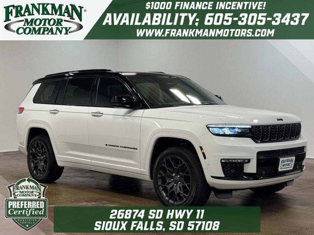 used 2024 Jeep Grand Cherokee L car, priced at $59,877