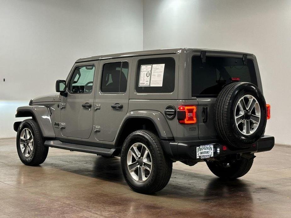 used 2021 Jeep Wrangler Unlimited car, priced at $36,910