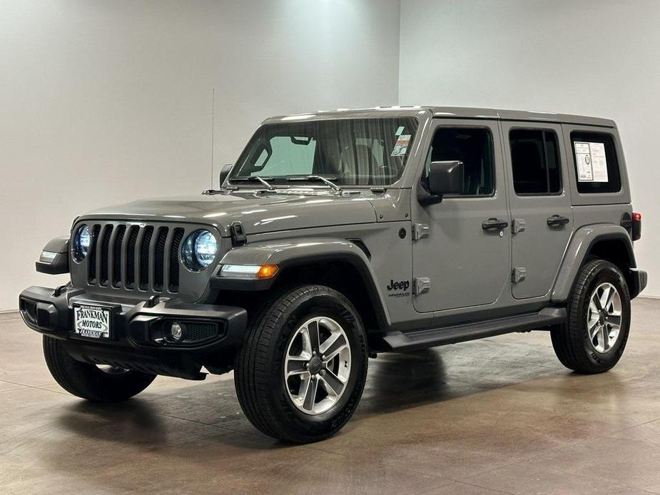 used 2021 Jeep Wrangler Unlimited car, priced at $36,577