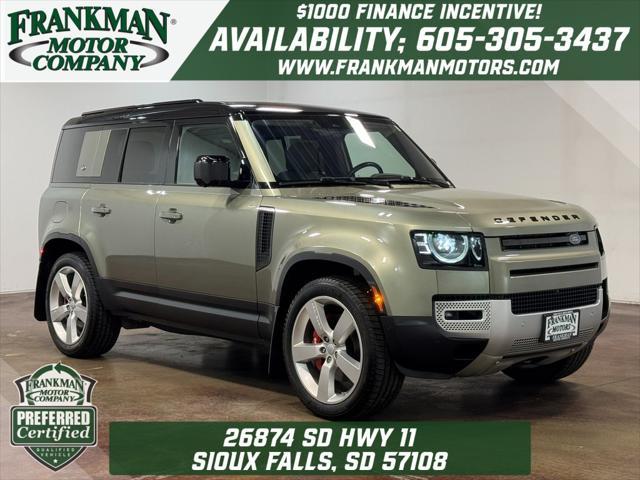 used 2020 Land Rover Defender car, priced at $45,235