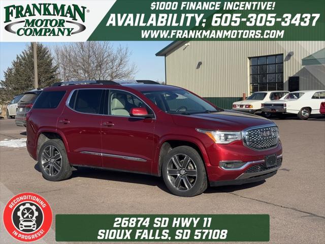 used 2019 GMC Acadia car, priced at $22,805