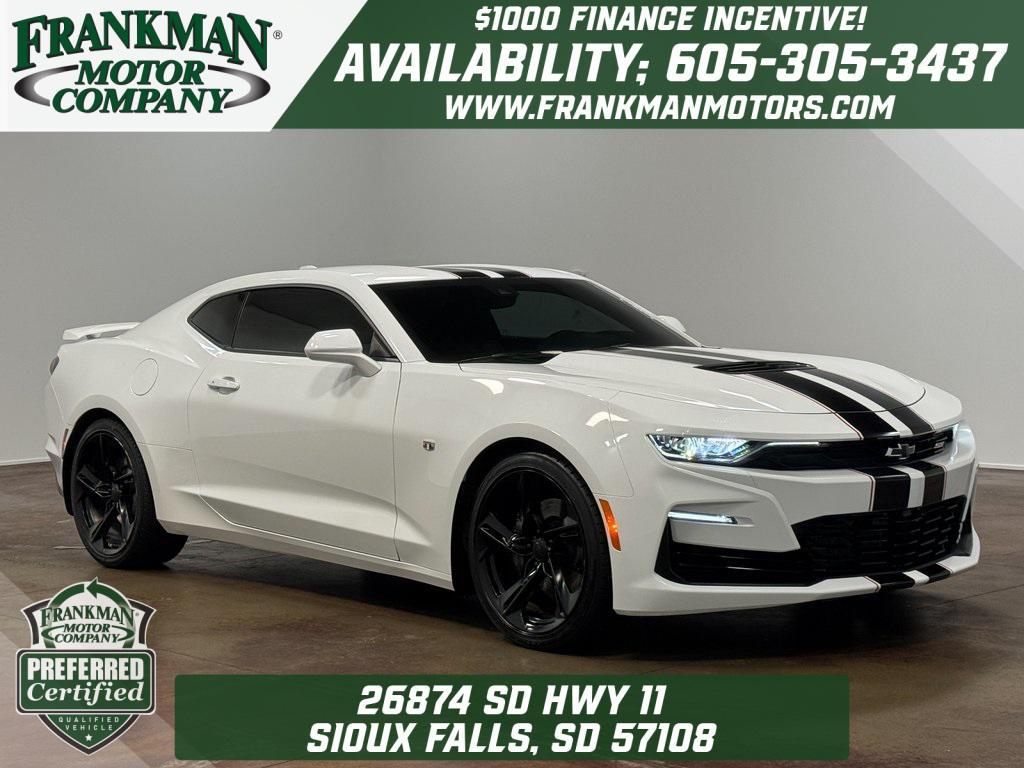 used 2020 Chevrolet Camaro car, priced at $38,381