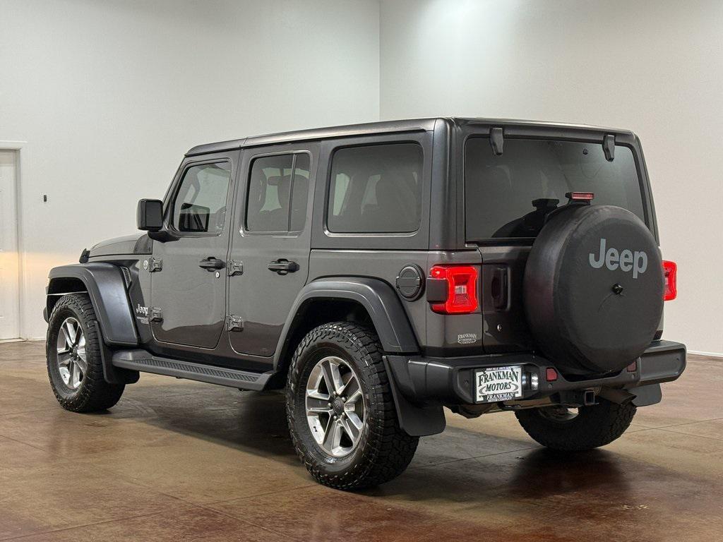 used 2018 Jeep Wrangler Unlimited car, priced at $21,922