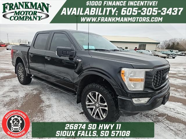 used 2021 Ford F-150 car, priced at $36,753